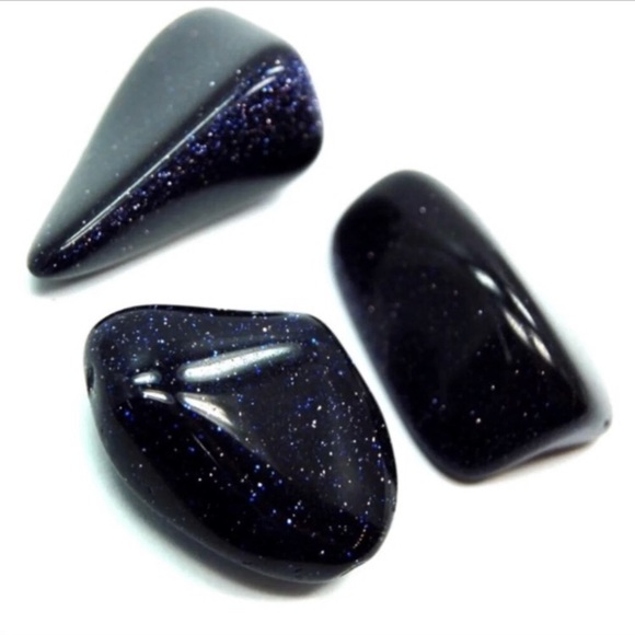 Blue Goldstone Spiritual Healing Bracelet - NEW - Picture 6 of 8